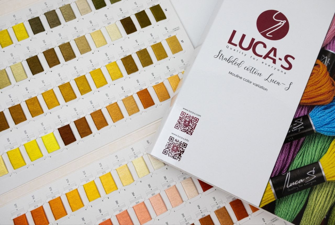 Cartella colori mouliné Luca-s