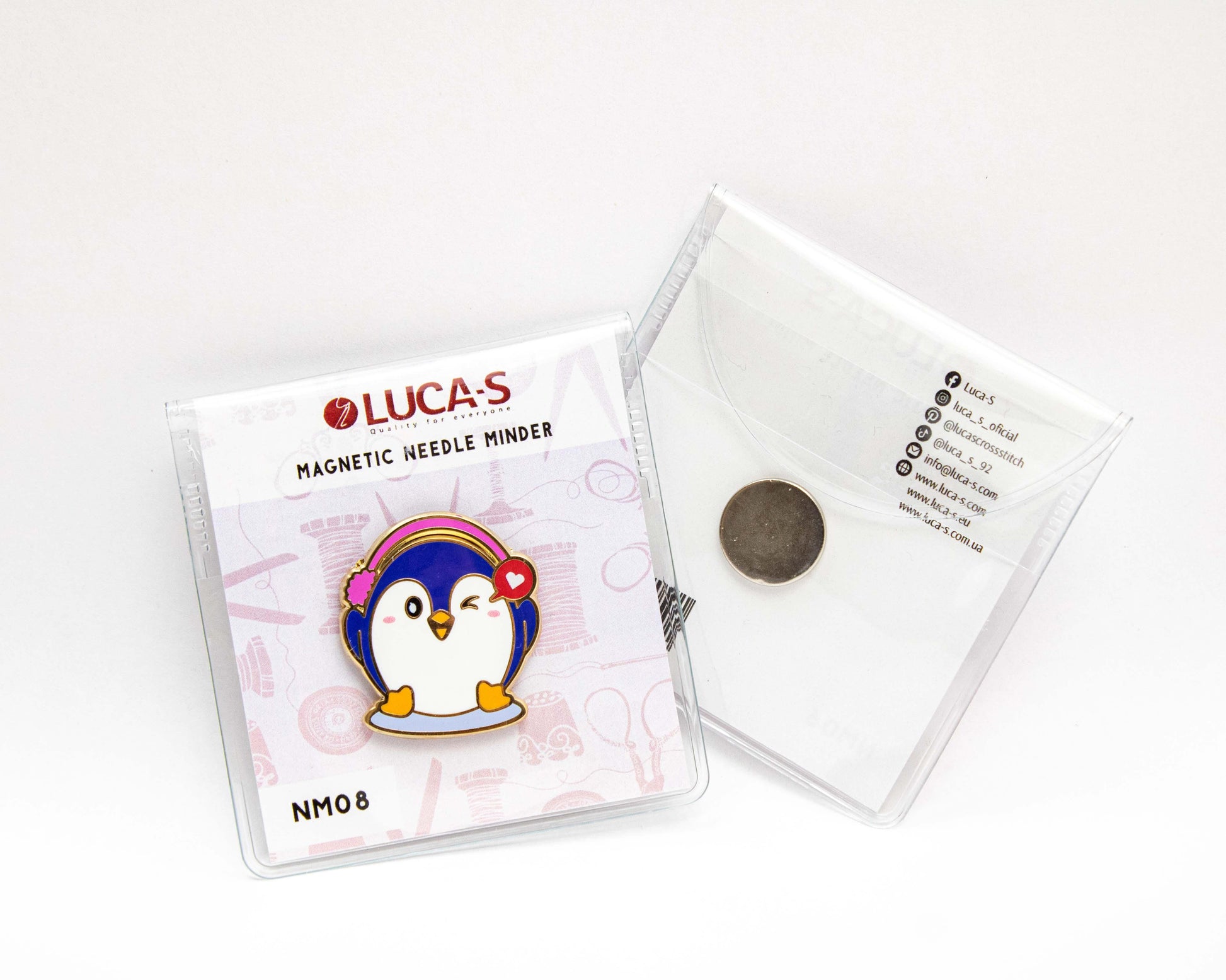 Magnetic Needle Minder Luca-S - NM08 - Luca-S Needle Minders