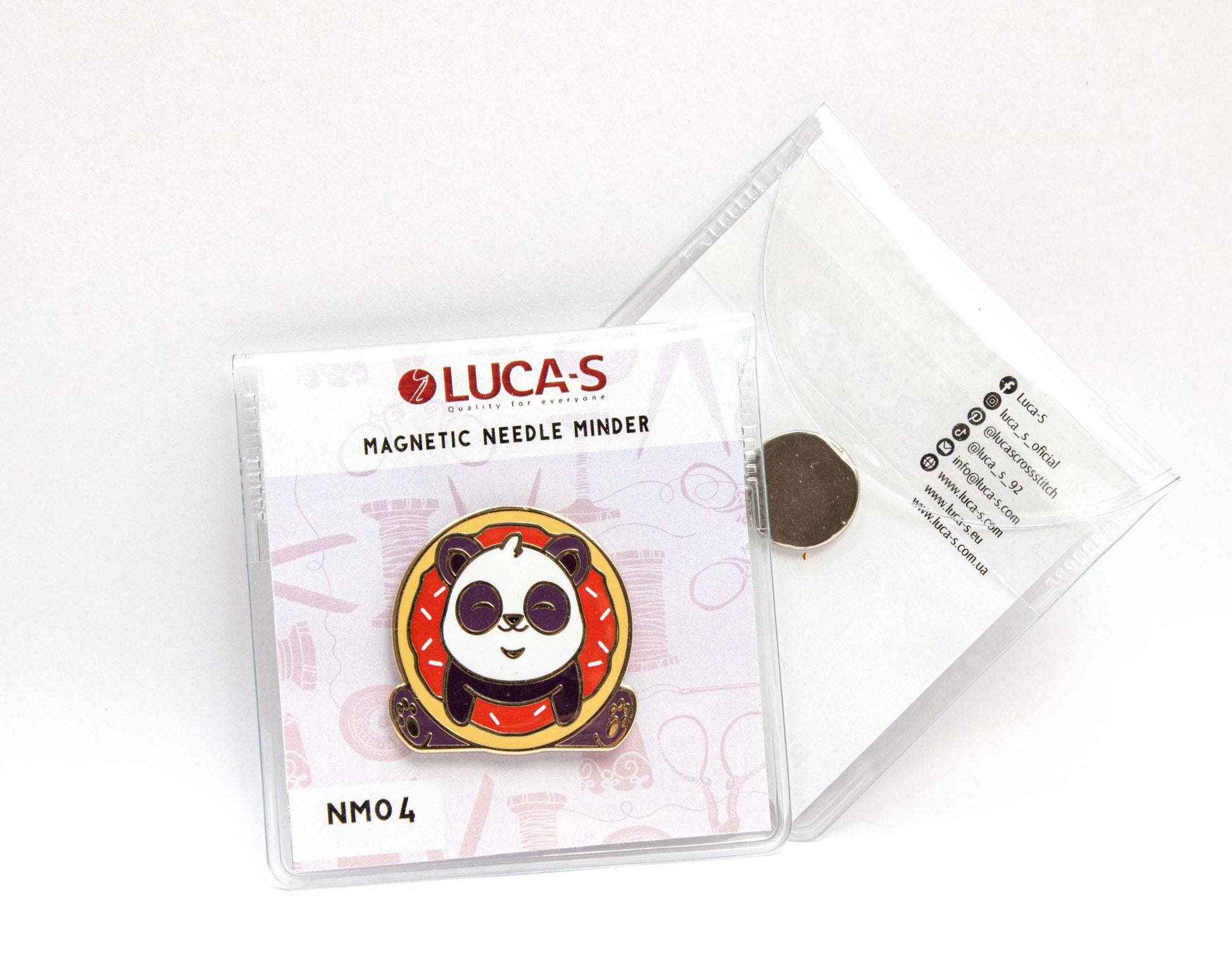 Magnetic Needle Minder Luca-S - Panda, NM04 - Luca-S Needle Minders