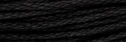 Dettaglio filato Mouliné Luca-S nero 100% cotone