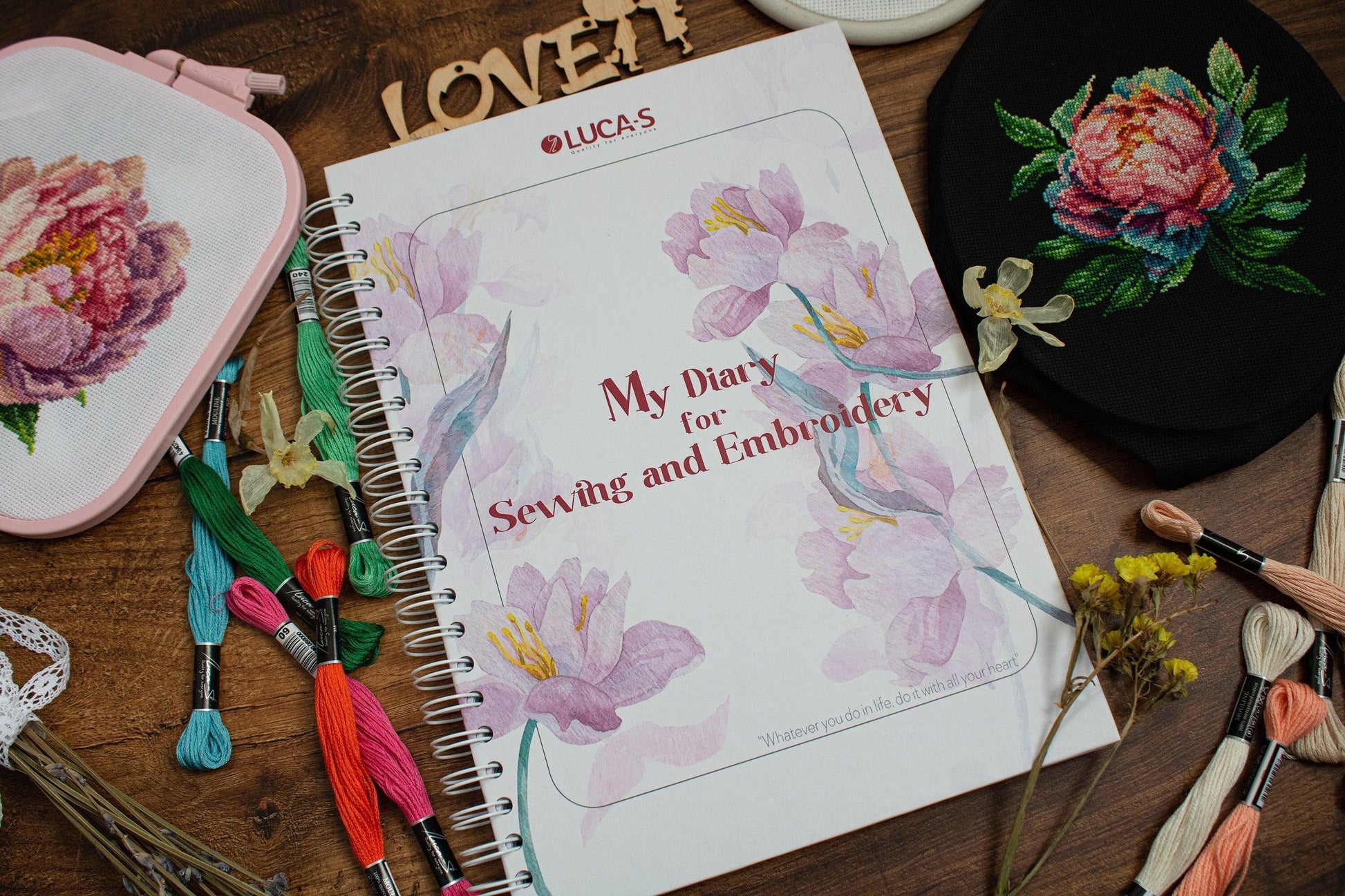 My Diary for Sewing and Embroidery - Luca-S Planner