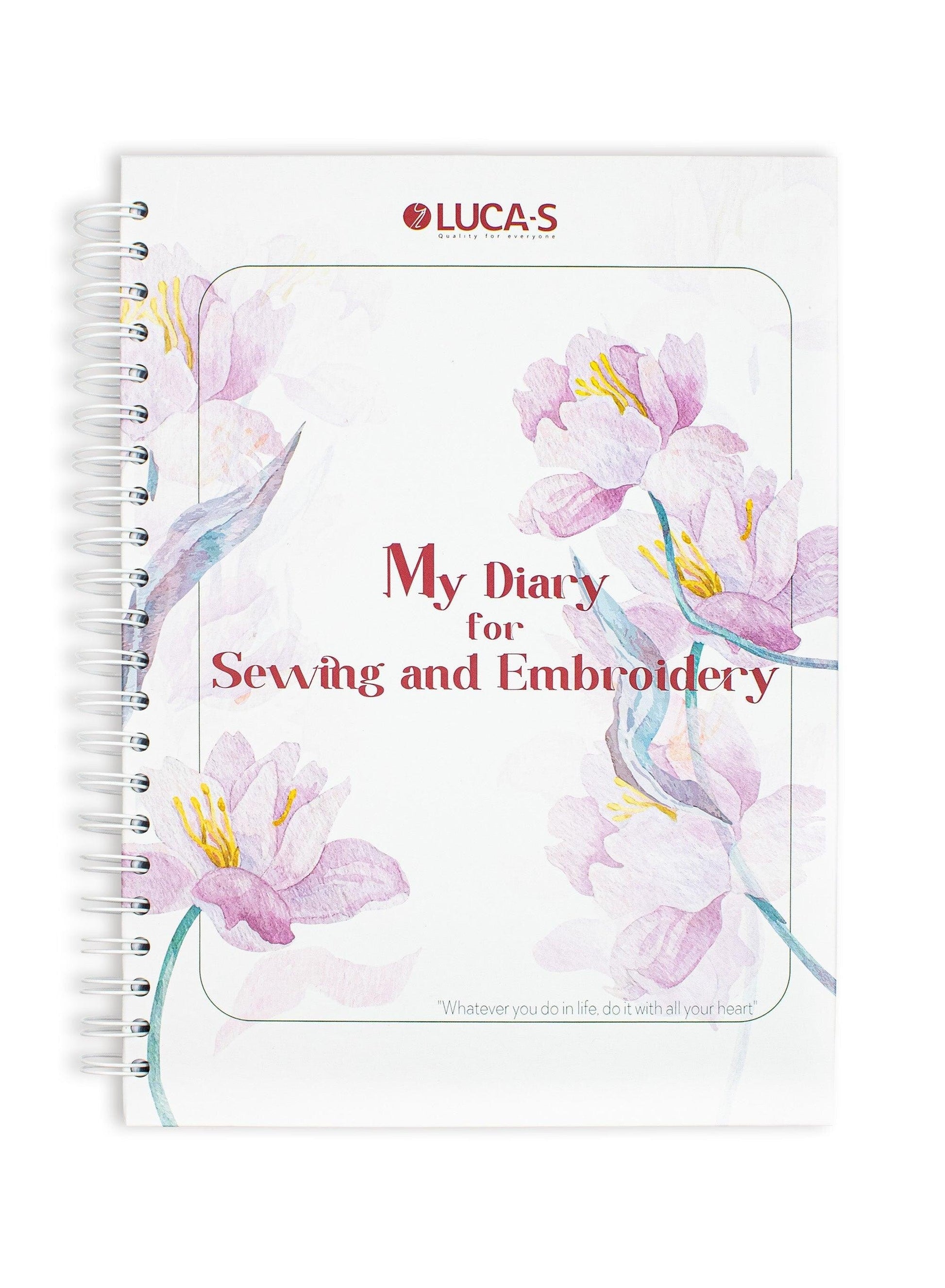 My Diary for Sewing and Embroidery - Luca-S Planner