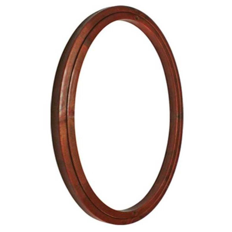 Nurge Wood Effect Plastic Hoops Oval Shape - Luca-S Hoops