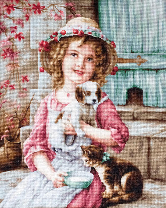 Petit Point Kit Luca-S - Best Friends, G518 - Luca-S