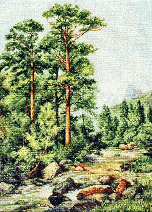 Petit Point Kit Luca-S - Mountain river, G522 - Luca-S