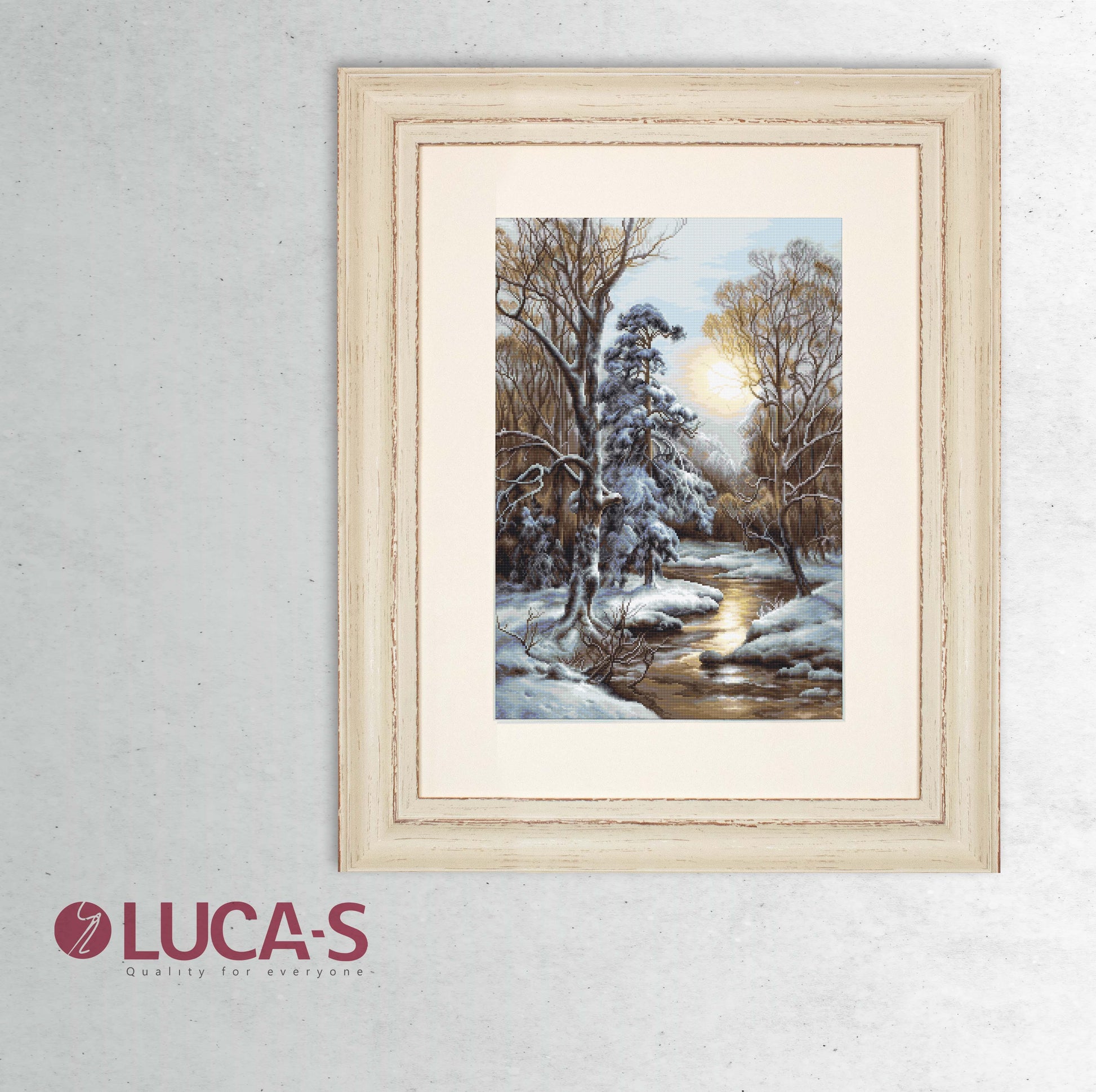 Petit Point Kit Luca-S - Thaw G596 - Luca-S Petit Point Kits