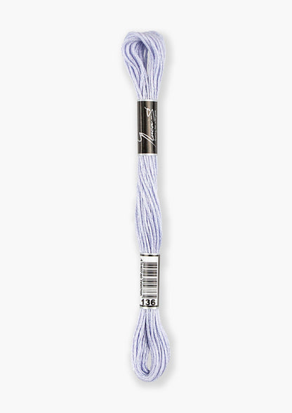 Stranded Cotton Luca-S - 136 / DMC 3747 / Anchor X - Luca-S Stranded Cotton