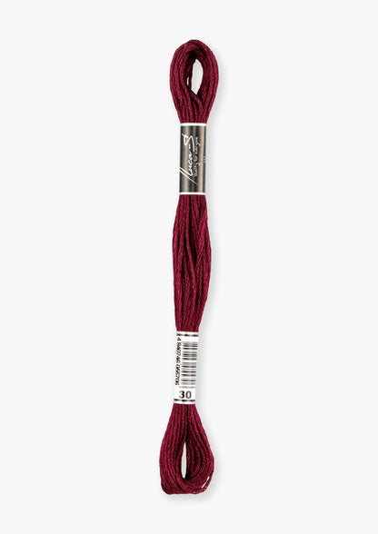 Stranded Cotton Luca-S - 30 / DMC 814 / Anchor 72 - Luca-S Stranded Cotton
