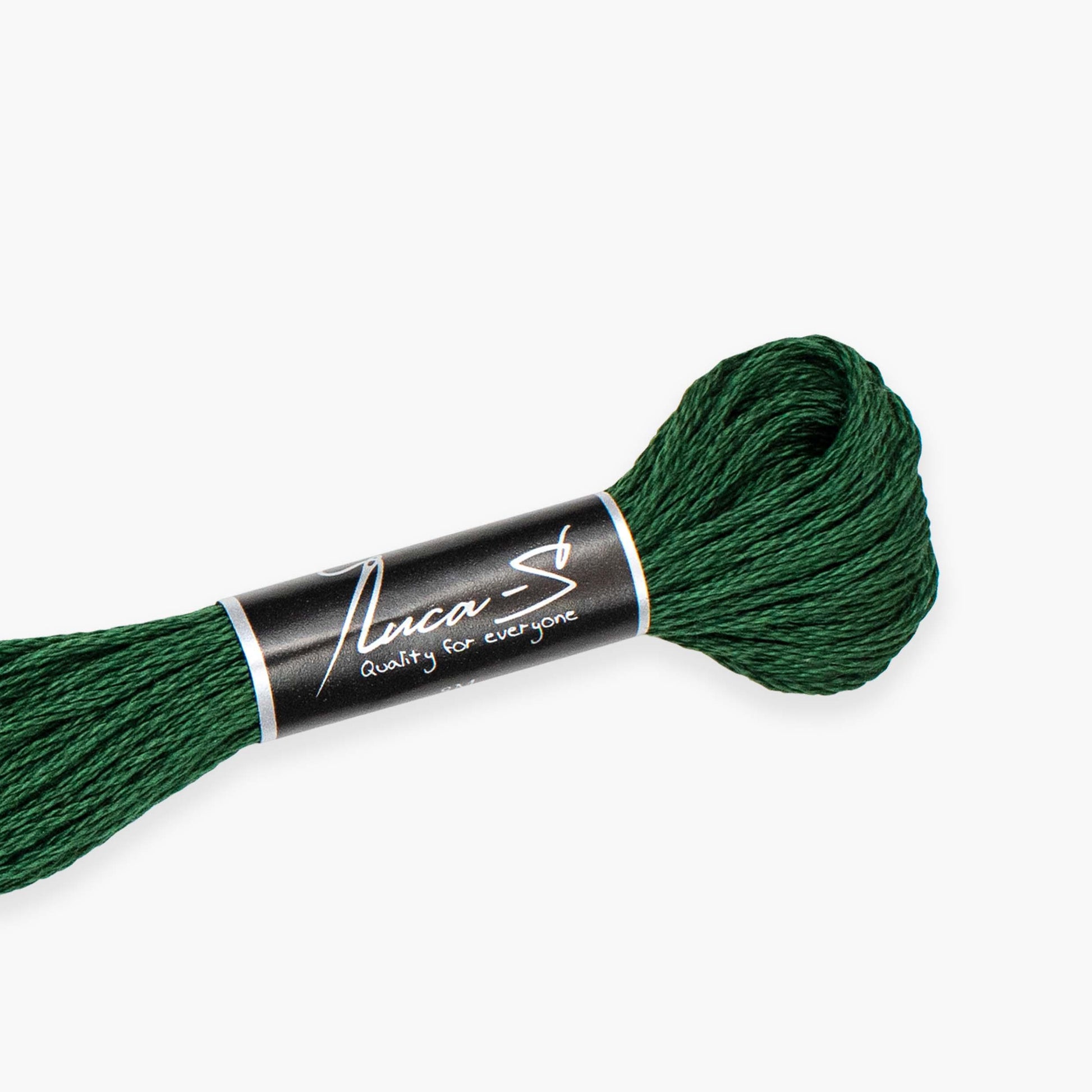 Stranded Cotton Luca-S Dark Green - Luca-S Stranded Cotton