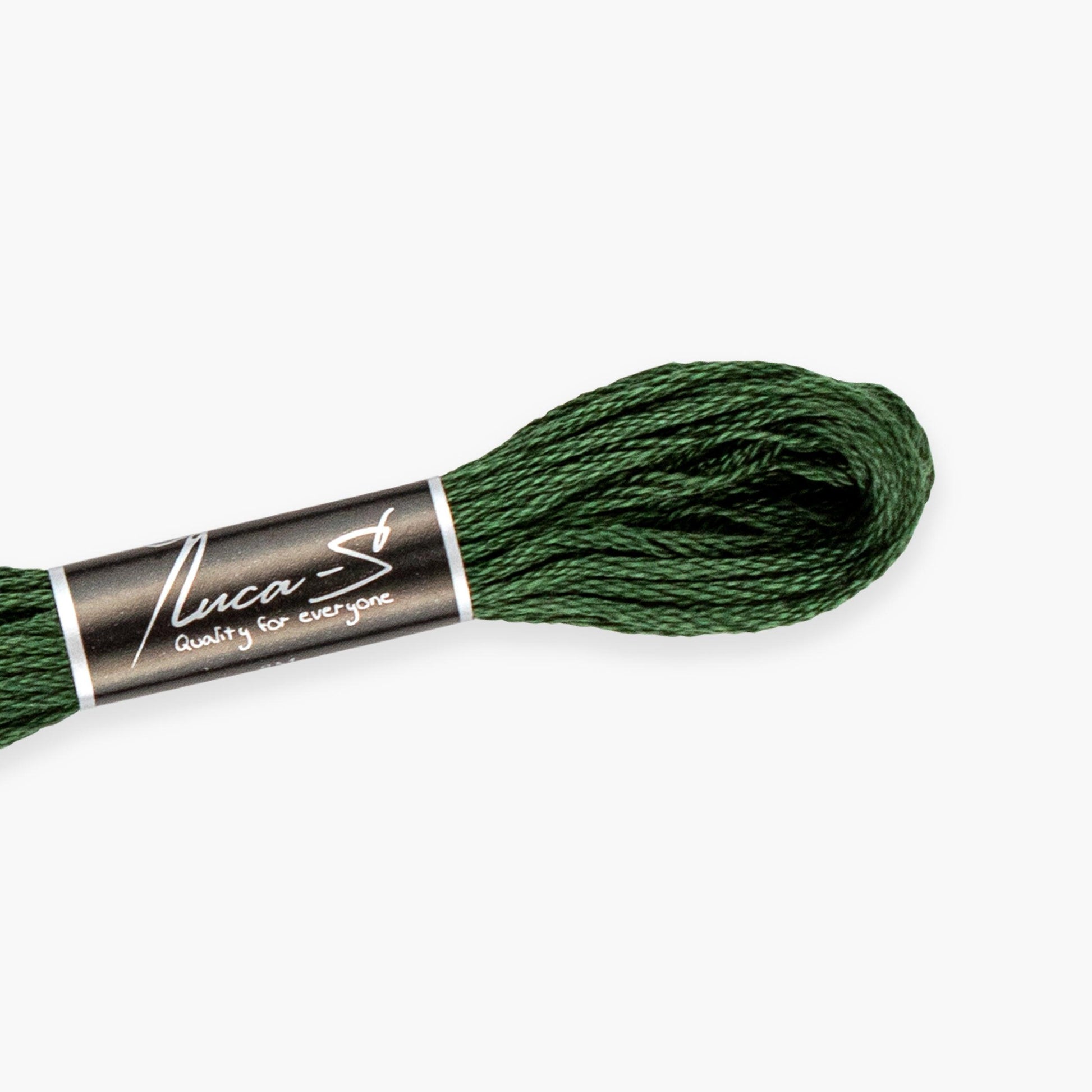 Stranded Cotton Luca-S Dark Green - Luca-S Stranded Cotton