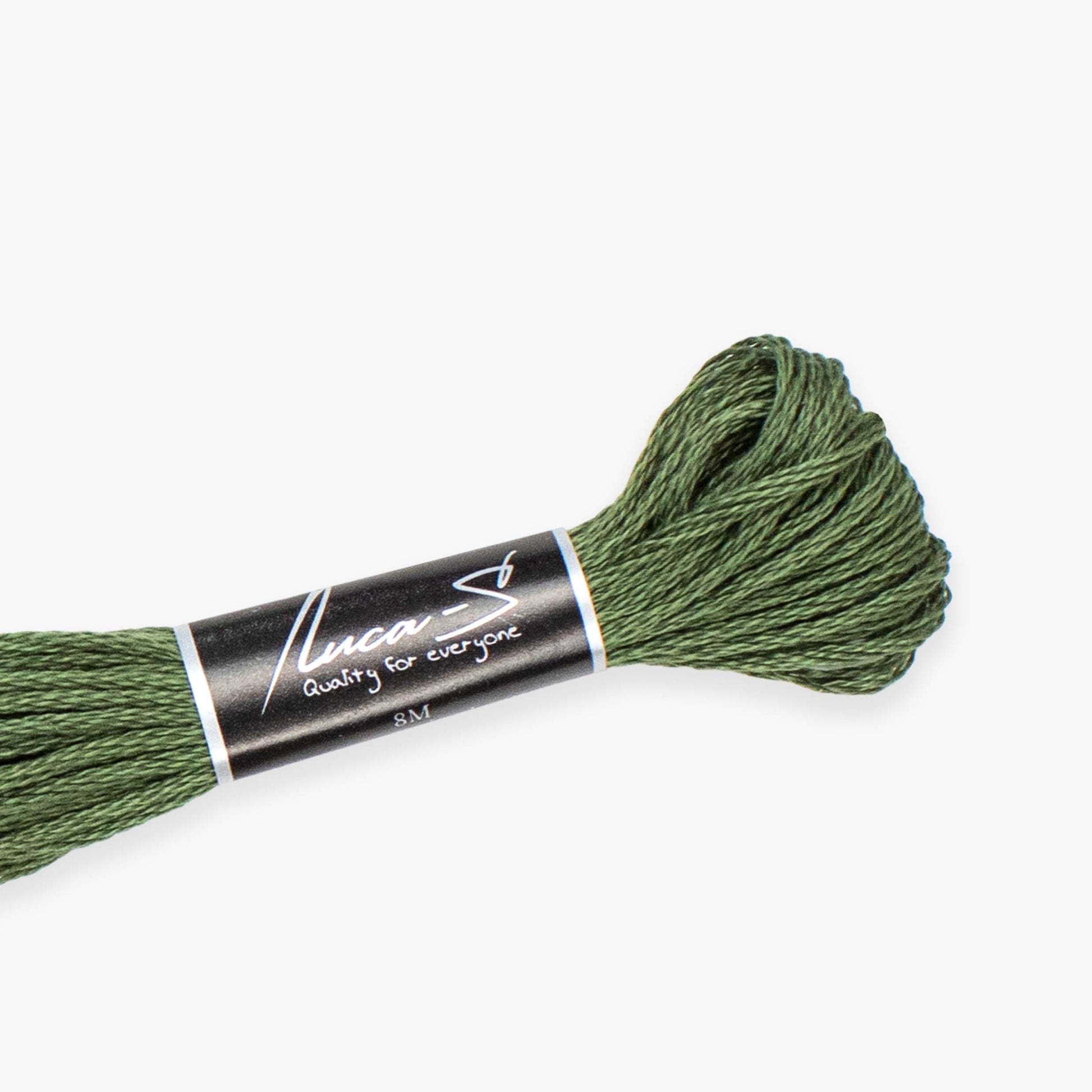 Stranded Cotton Luca-S Dark Green - Luca-S Stranded Cotton