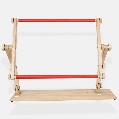 Table-type wooden embroidery stand with frame - Luca-S Embroidery Stands