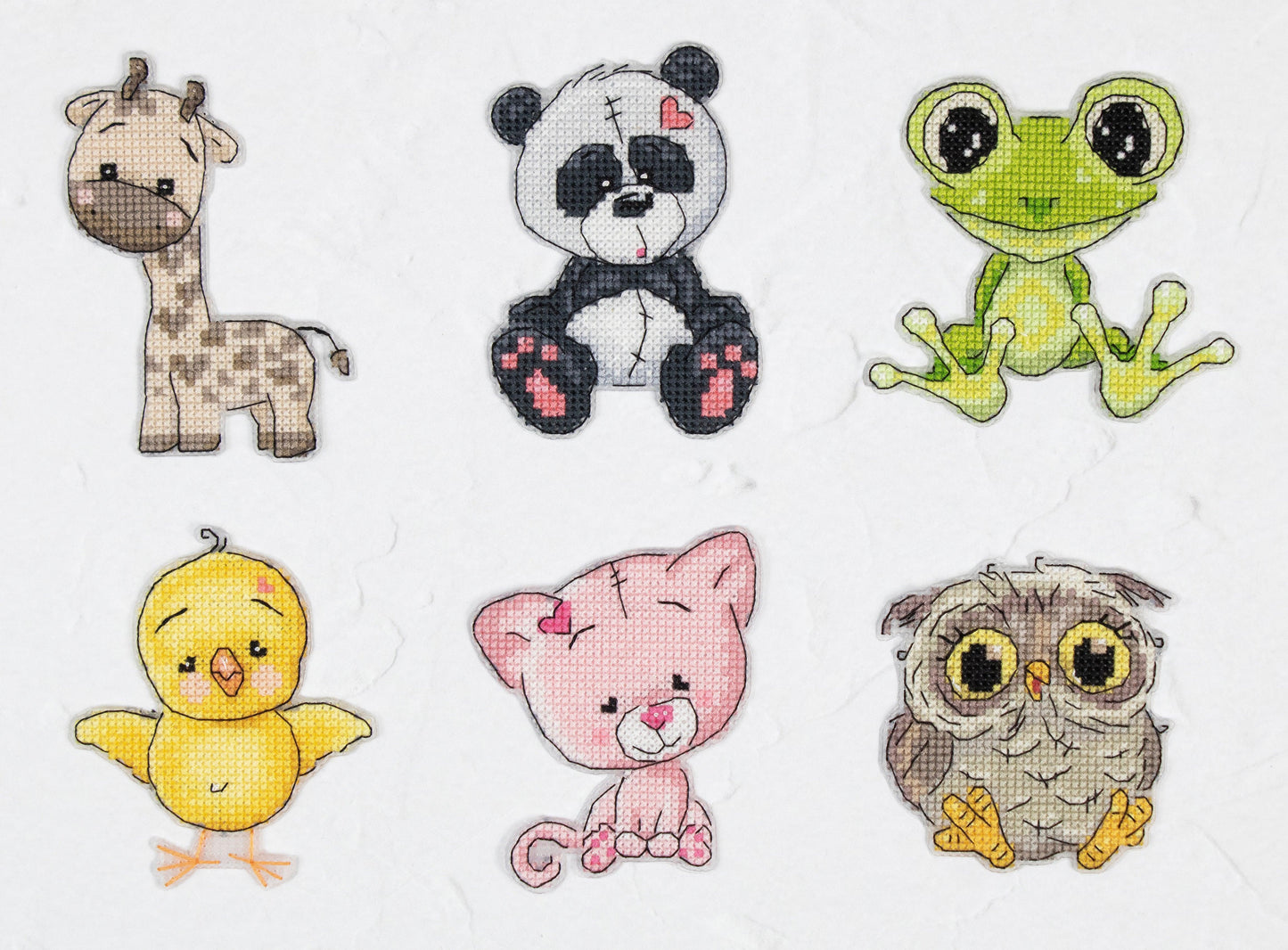 Toys Cross Stitch Kits - JK040 Friends 3 - Luca-S Cross Stitch Toys