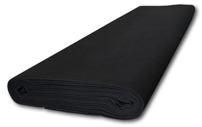 Zweigart Aida 18 ct. Needlework Fabric, Black color 720 - Luca-S Fabric